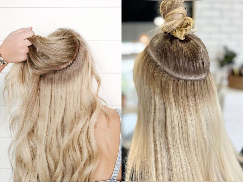 The Difference Between K-Tip & Weft Extensions (and Which Is Right for You!)